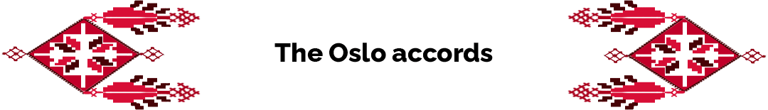 The Oslo accords