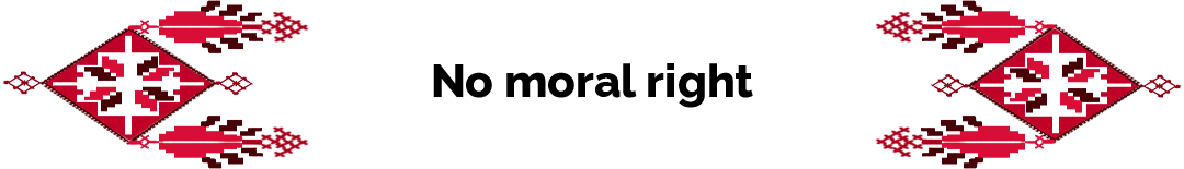 no moral right